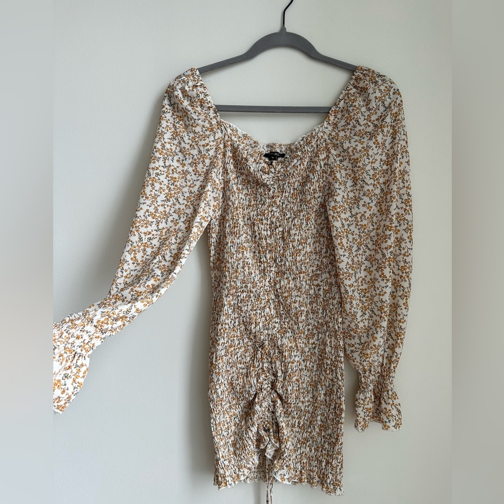 Long Sleeve Floral Dress